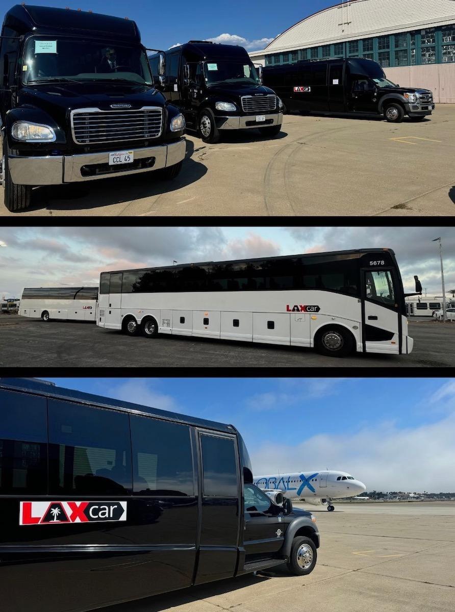 Rent a Charter Bus in Los Angeles
